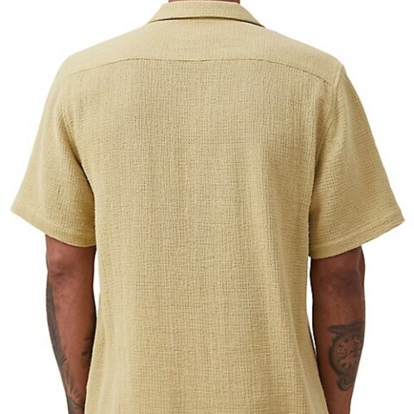NWT - Cotton on Palma Short Sleeve Shir, Pale Green - XS - Picture 4 of 12